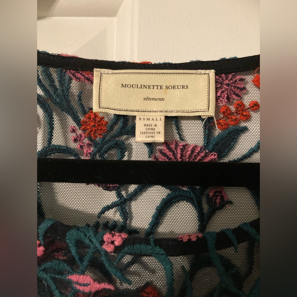 Anthropologie NWOT lace tunic - Picture 5 of 7